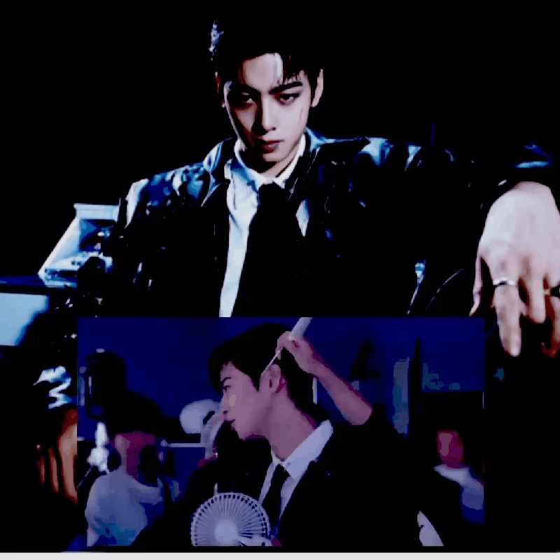 Recent activity shot of Cha Eunwoo