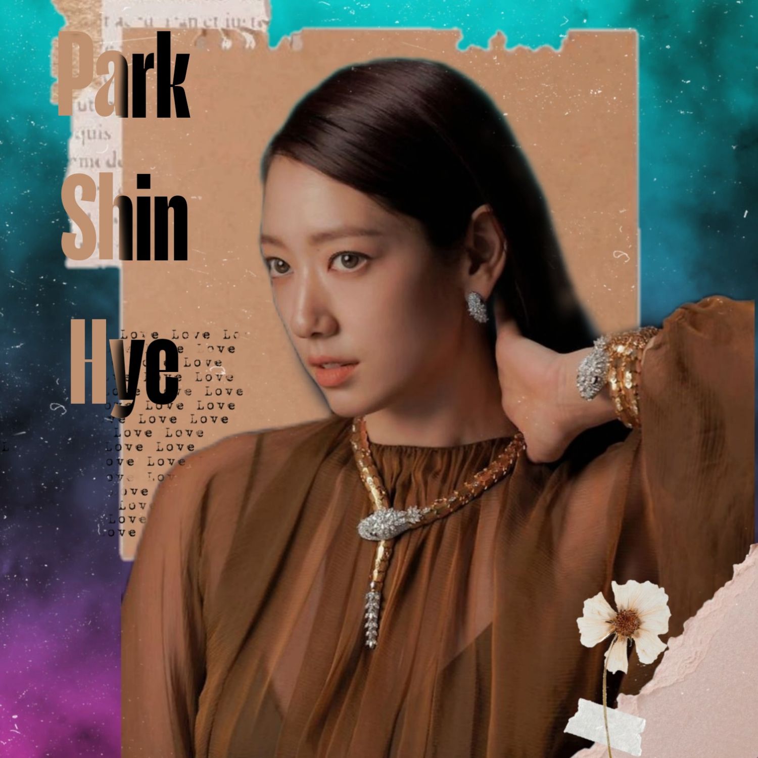 Behind-the-scenes cut of Park Shinhye
