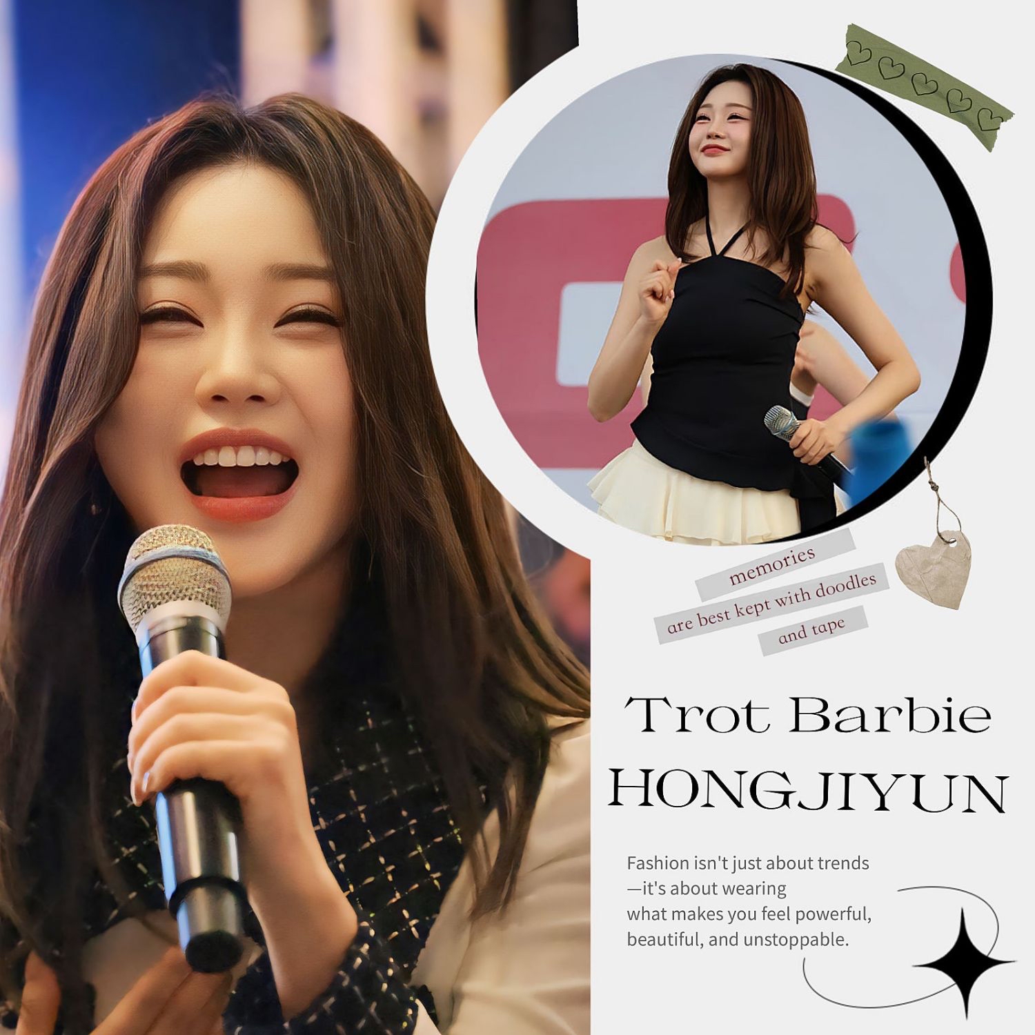 Behind-the-scenes cut of Hong Jiyoon