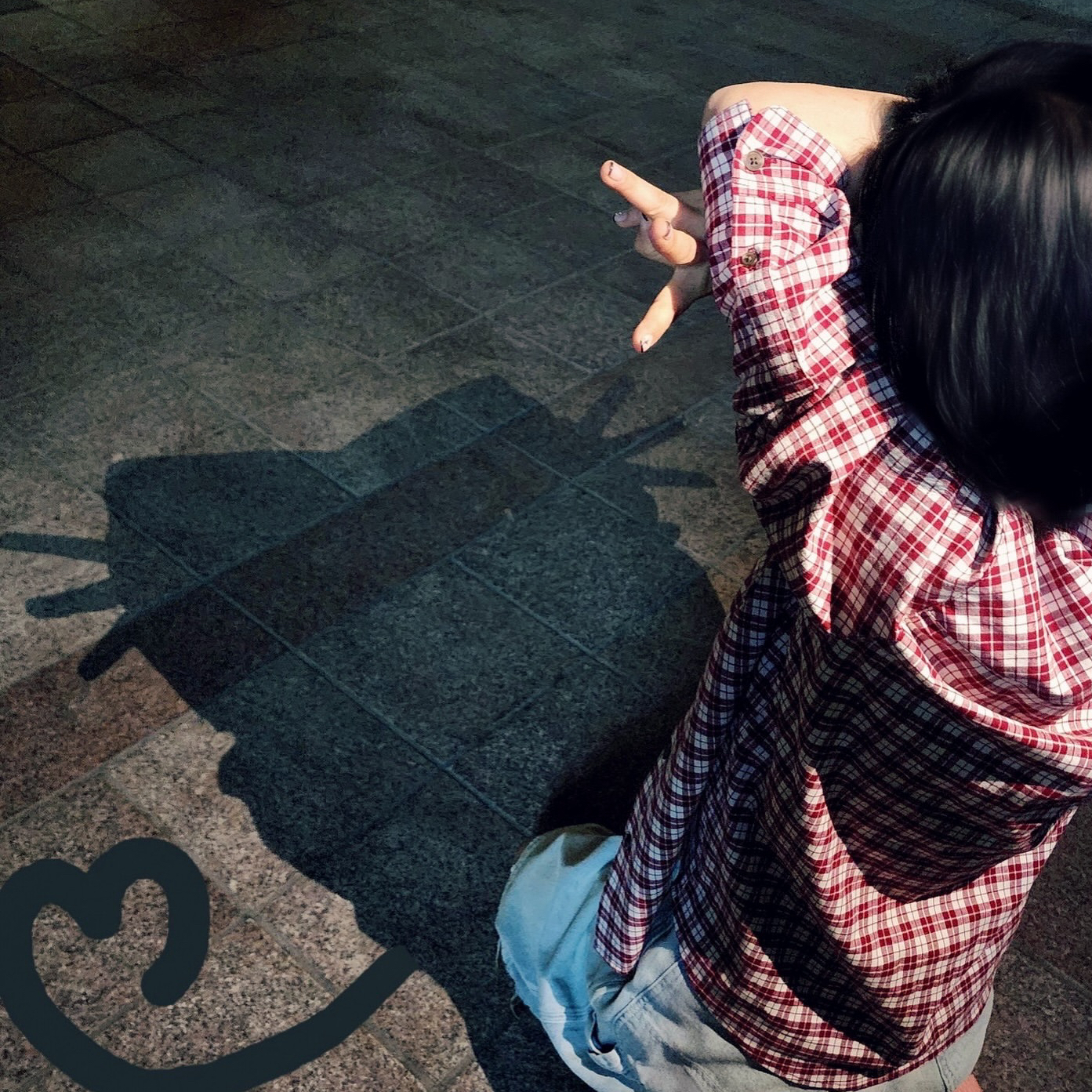 Behind-the-scenes cut of Jang Yoonjeong