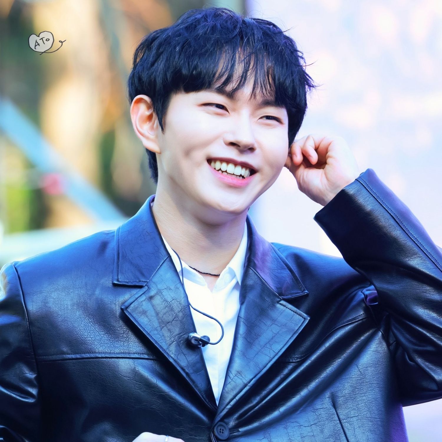 A moment captured by a fan of Lee Byeongchan