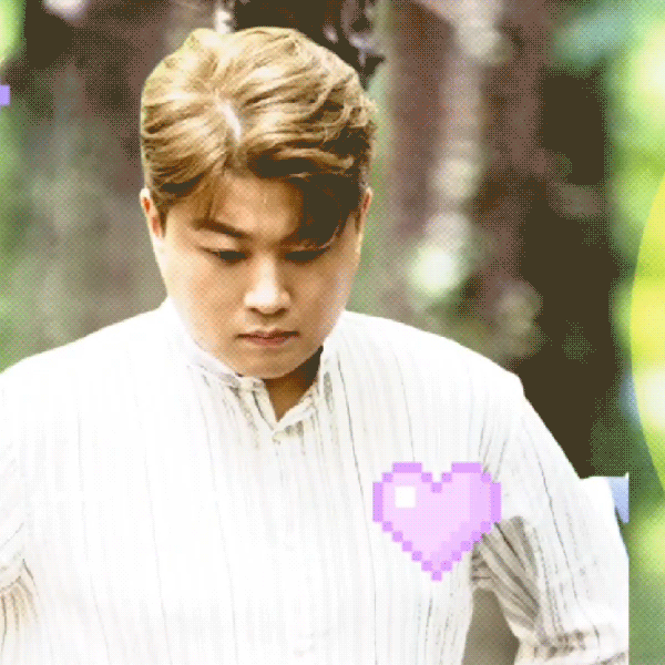 A moment captured by a fan of Kim Hojoong