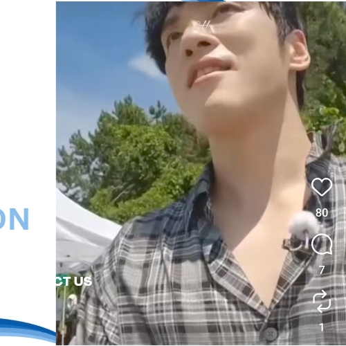 Behind-the-scenes cut of Kim Junghyun