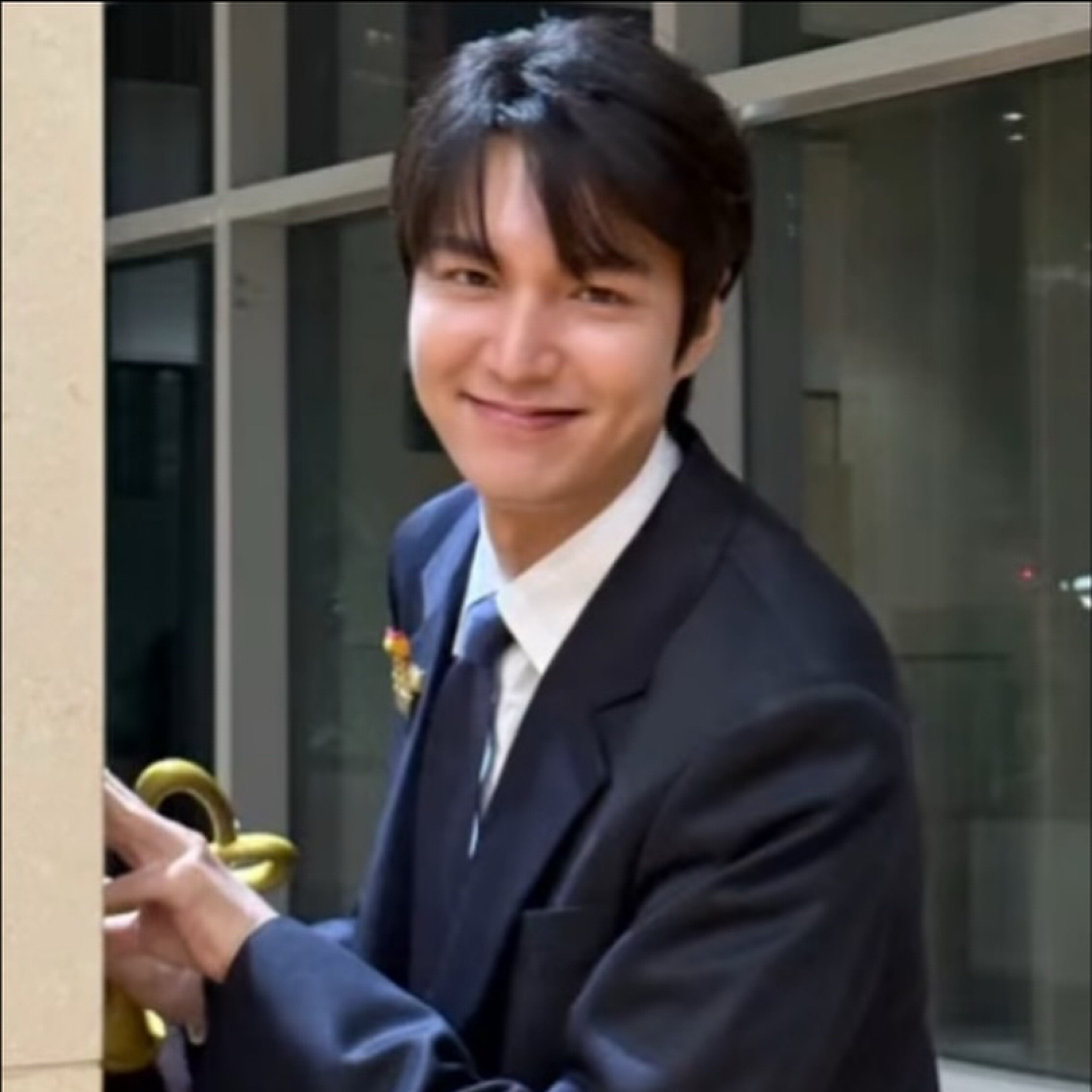 Momen yang diabadikan oleh penggemar Lee Minho