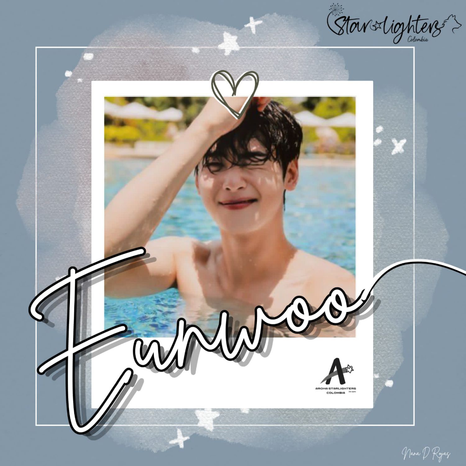 Behind-the-scenes cut of Cha Eunwoo