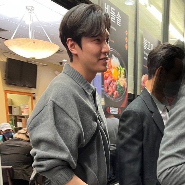 李敏镐的近期活动照