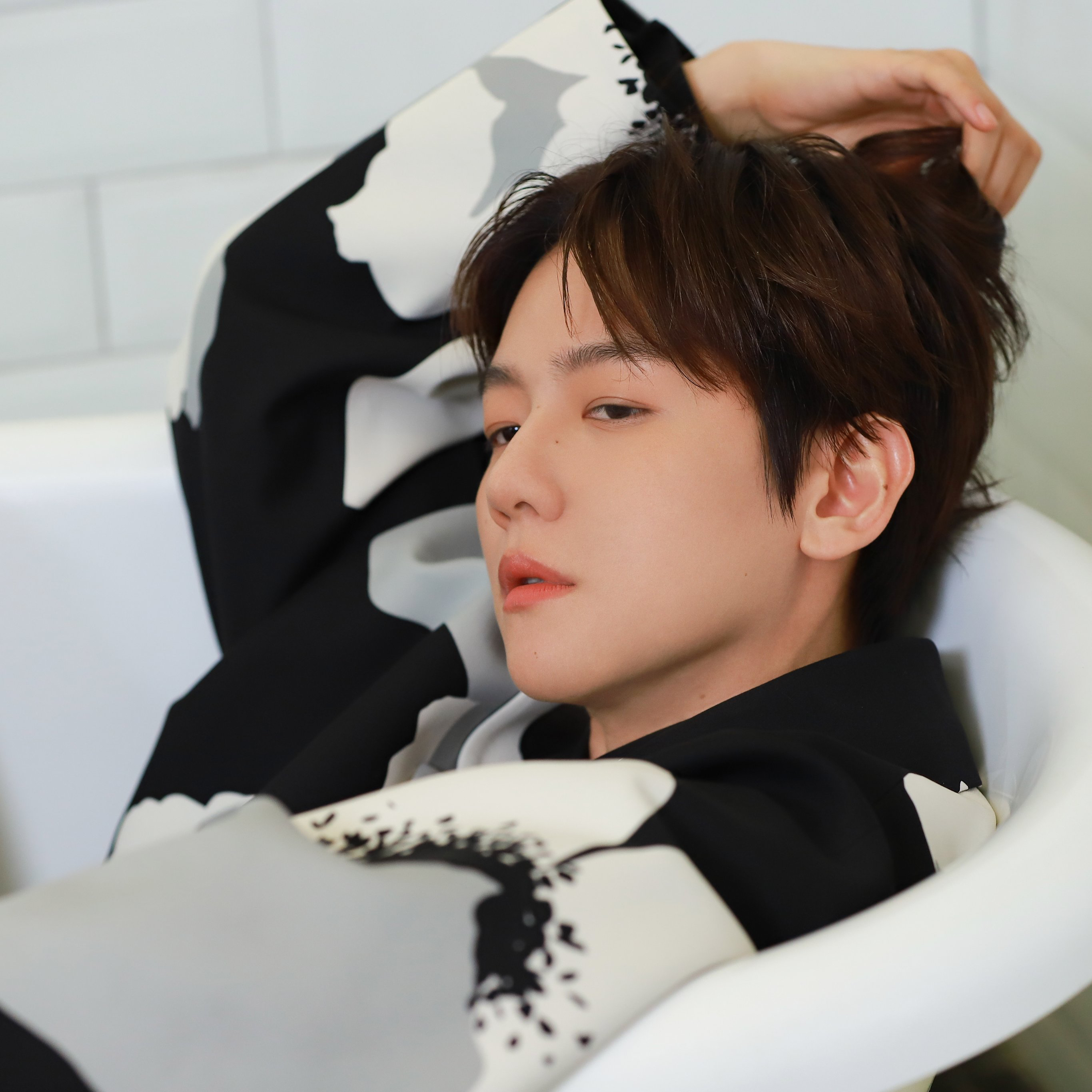 Recent activity shot of Baekhyun