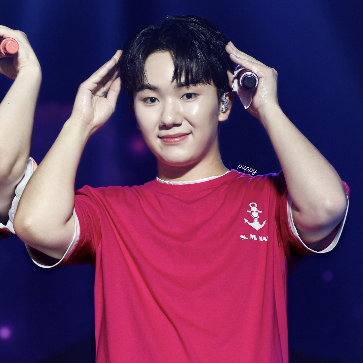 Behind-the-scenes cut of Nam Seungmin
