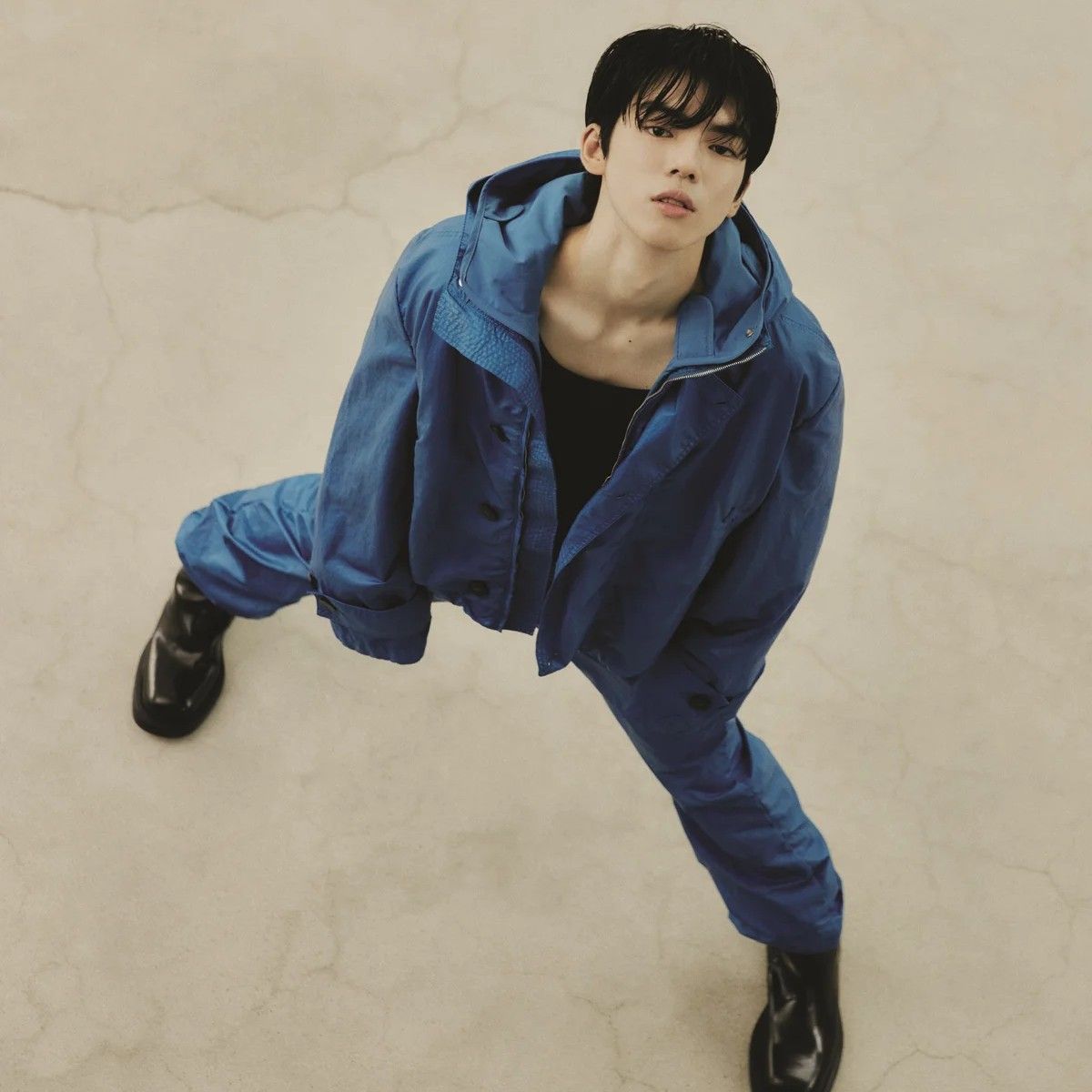 A moment captured by a fan of Cha Junhwan