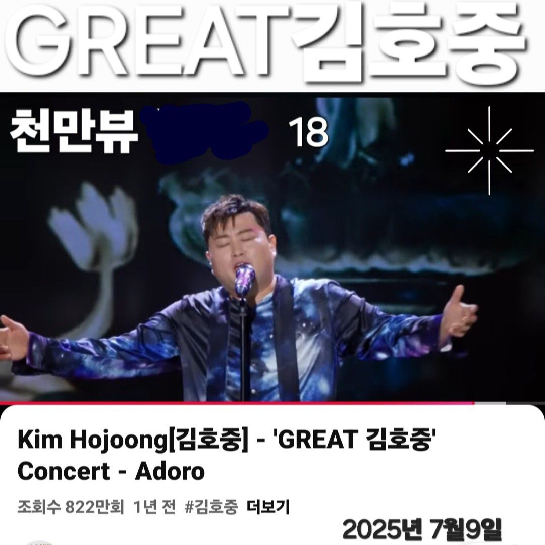 Recent activity shot of Kim Hojoong