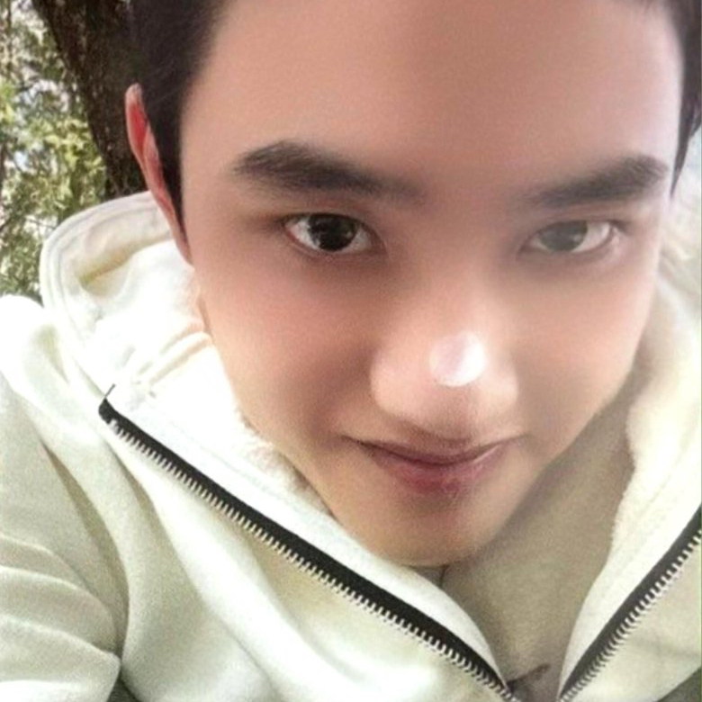A moment captured by a fan of Doh Kyungsoo (D.O.)