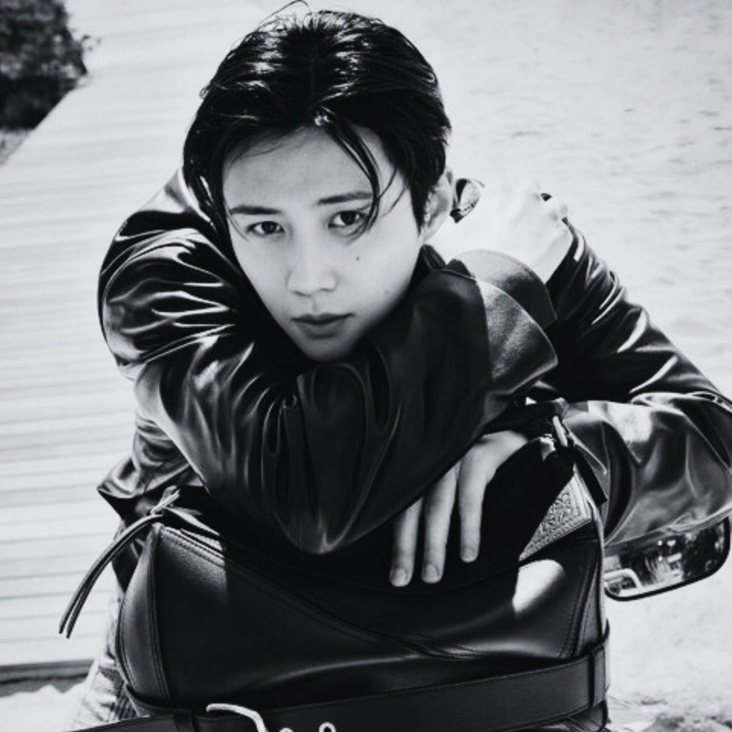 粉丝拍下的金宣虎瞬间