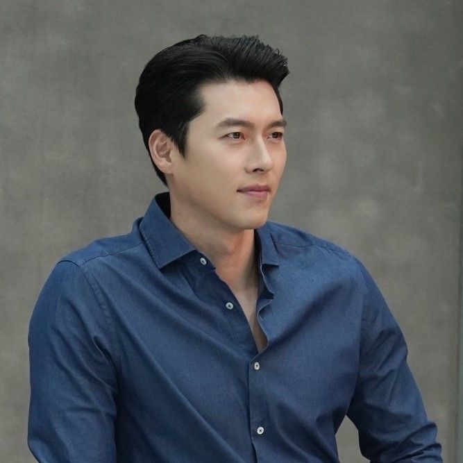 Recent activity shot of Hyun Bin