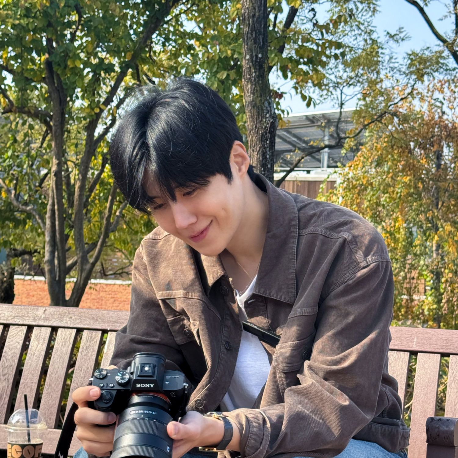 A moment captured by a fan of Kim Seonho