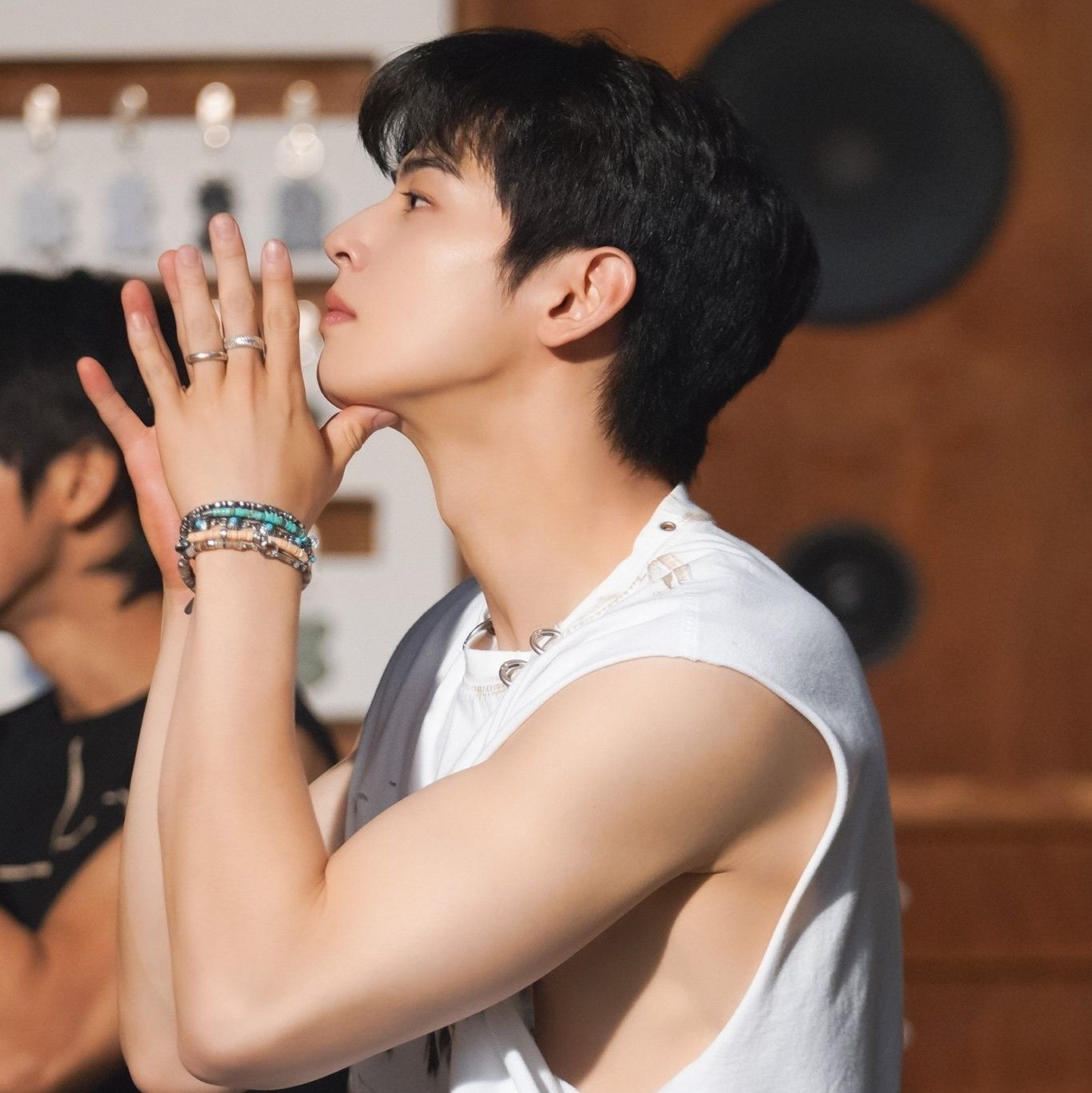 Recent activity shot of Cha Eunwoo