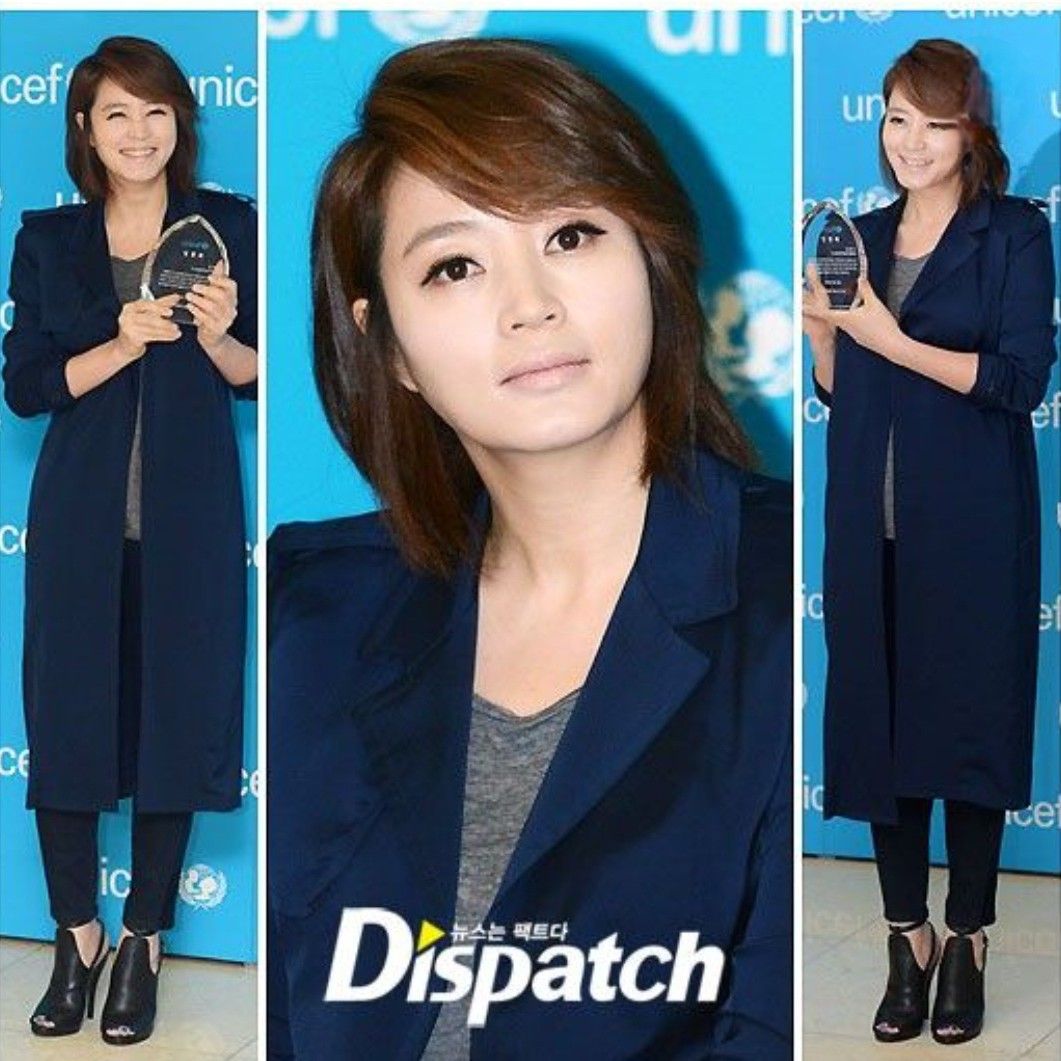 A moment captured by a fan of Kim Hyesoo