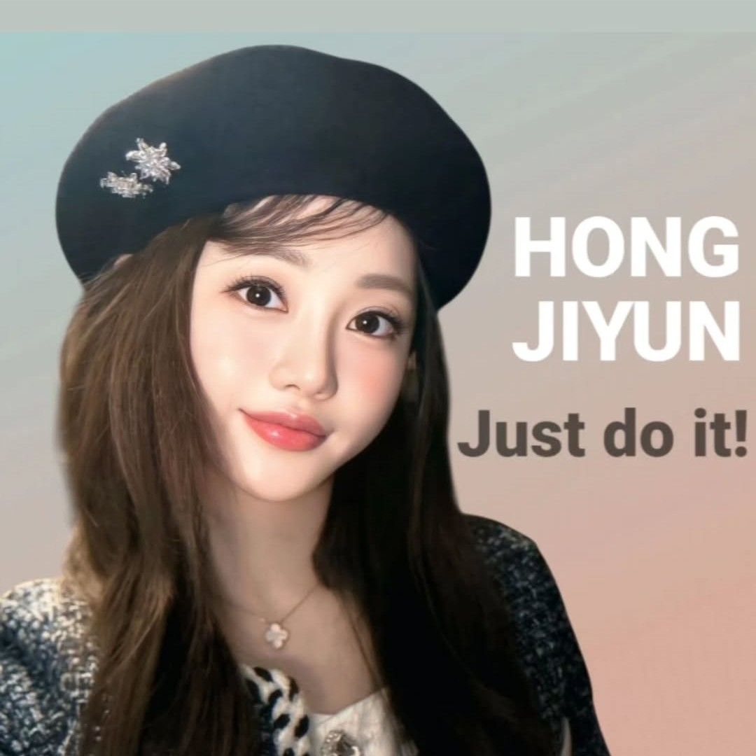 Recent activity shot of Hong Jiyoon