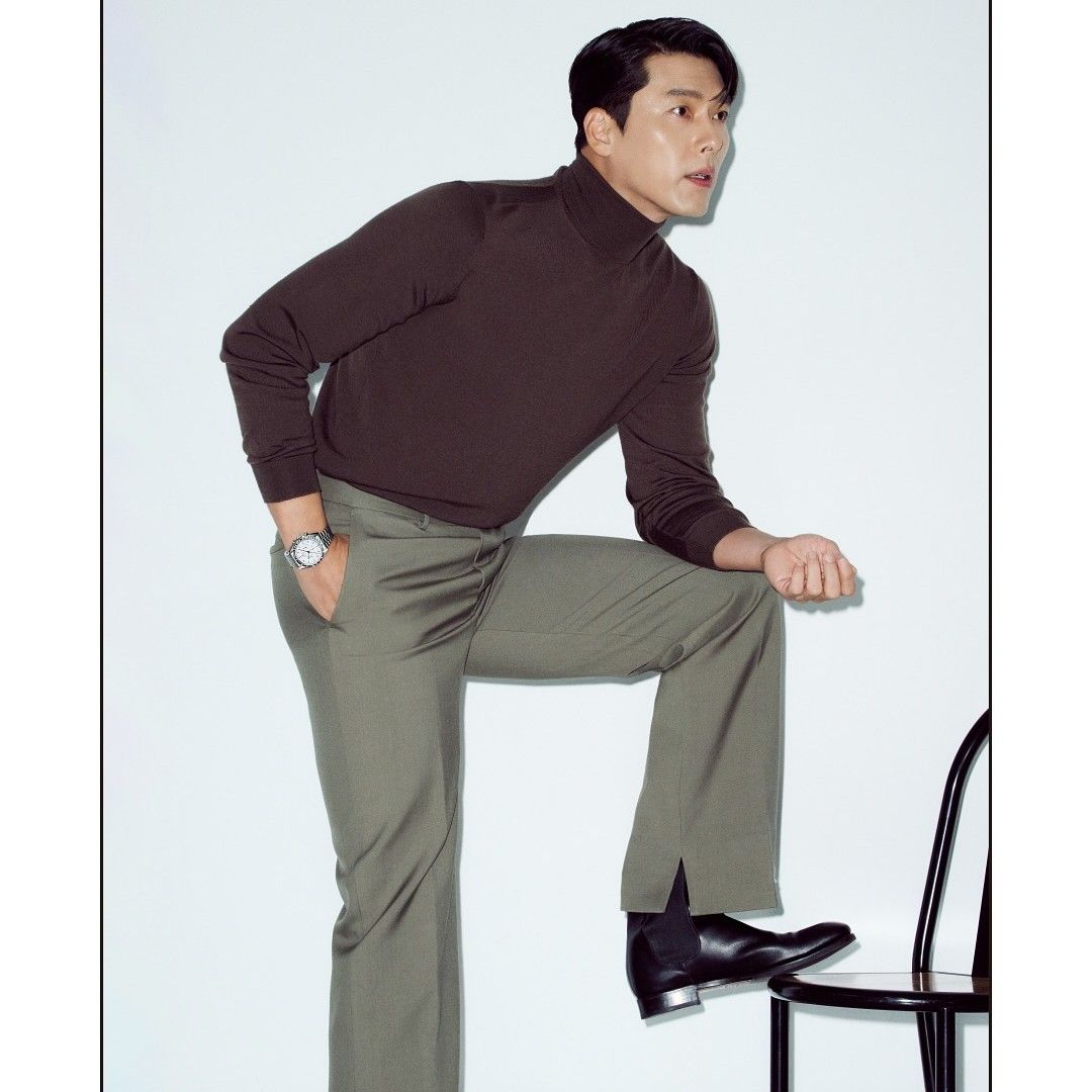 Recent activity shot of Hyun Bin