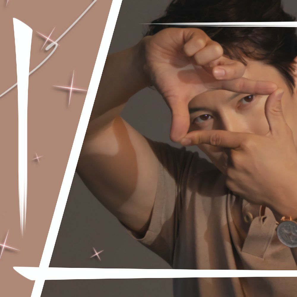 Behind-the-scenes cut of Ji Sung