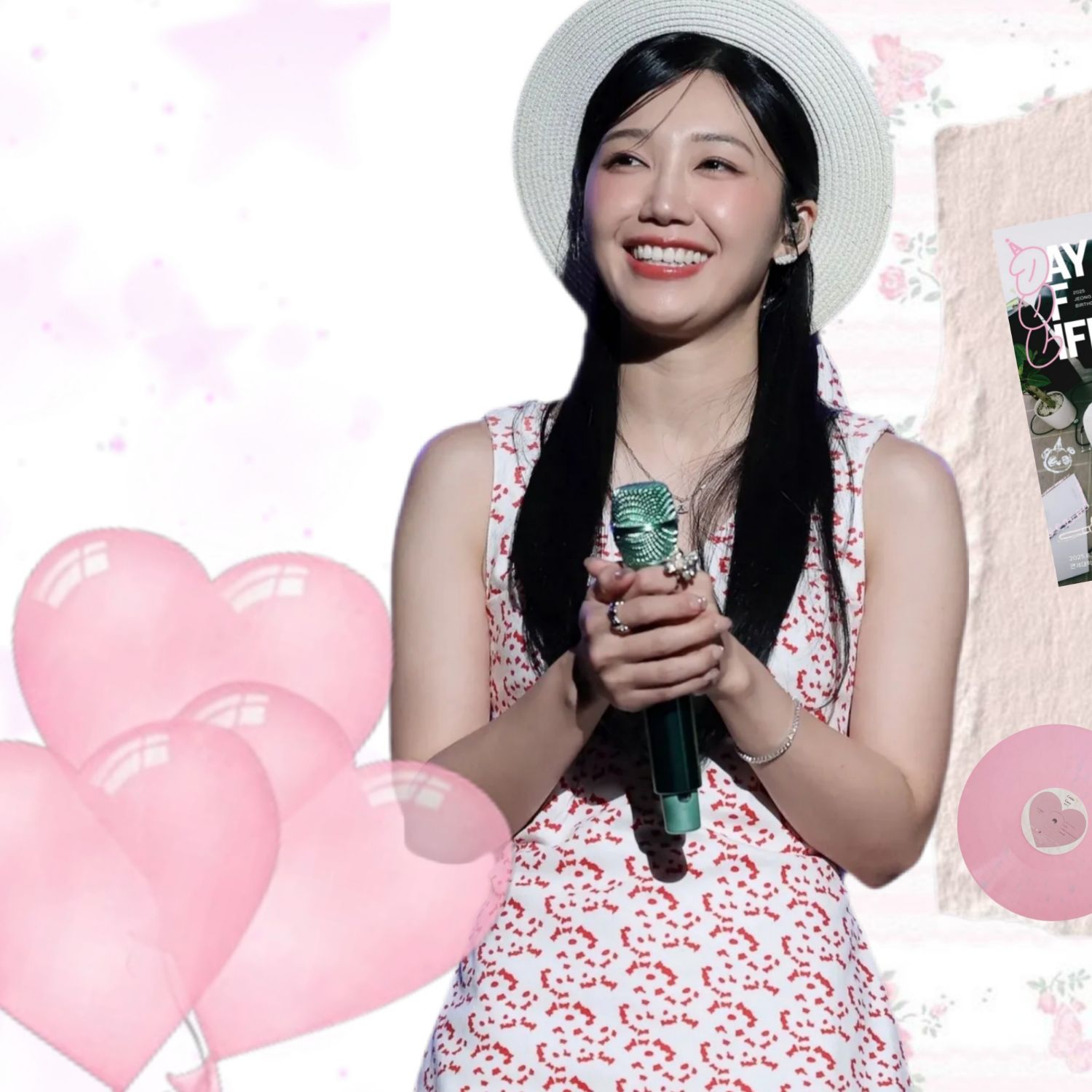 Recent activity shot of Jung Eunji