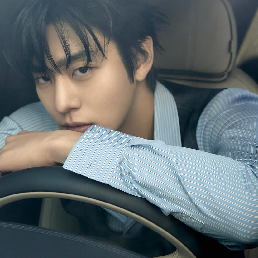 Recent activity shot of Ahn Hyoseop