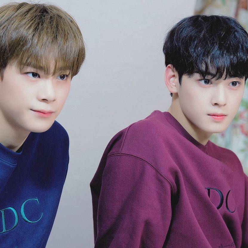 Behind-the-scenes cut of Cha Eunwoo