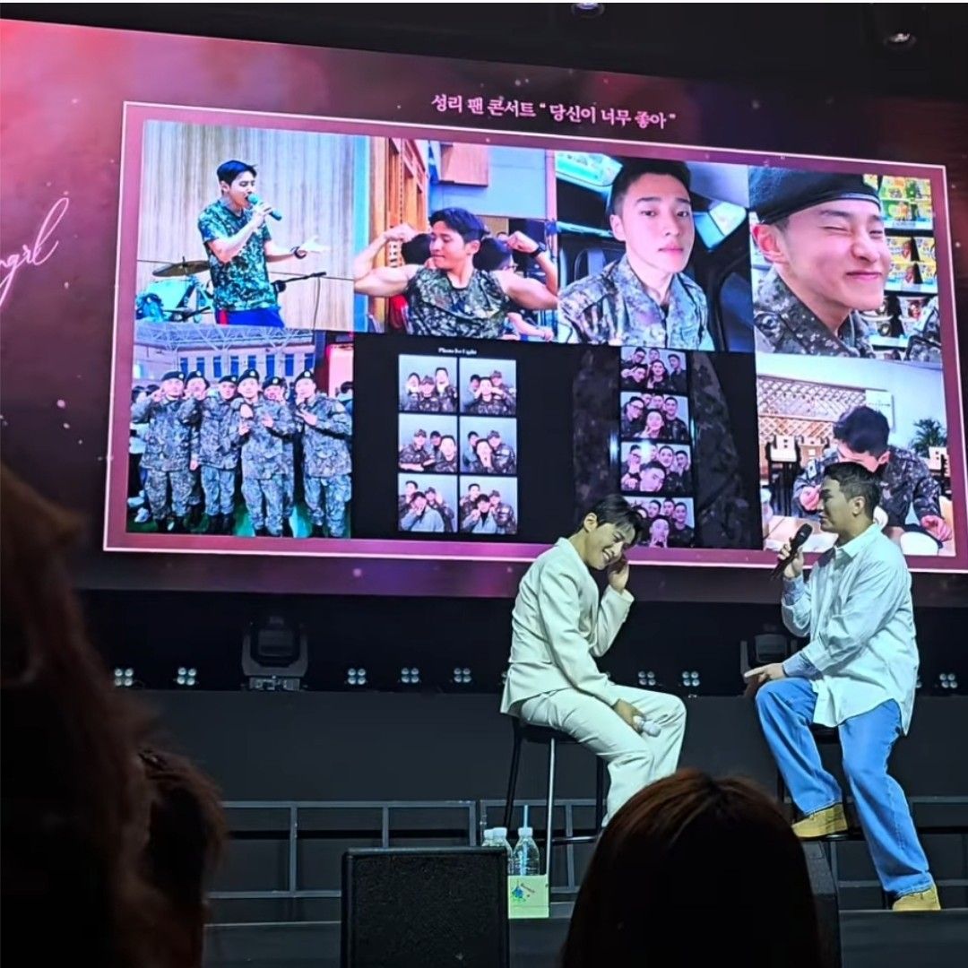 Behind-the-scenes cut of Seong Ri