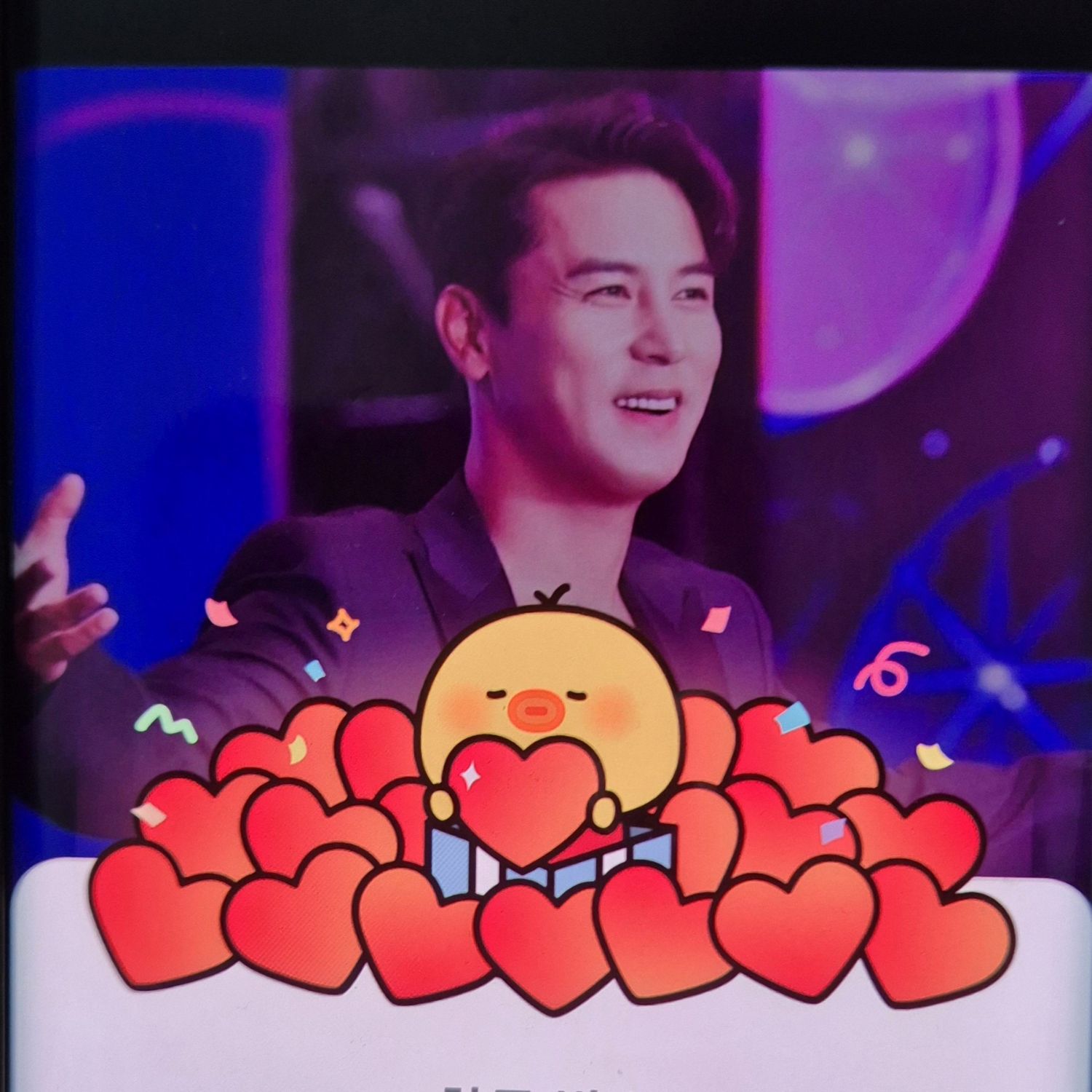 Behind-the-scenes cut of Jang Minho