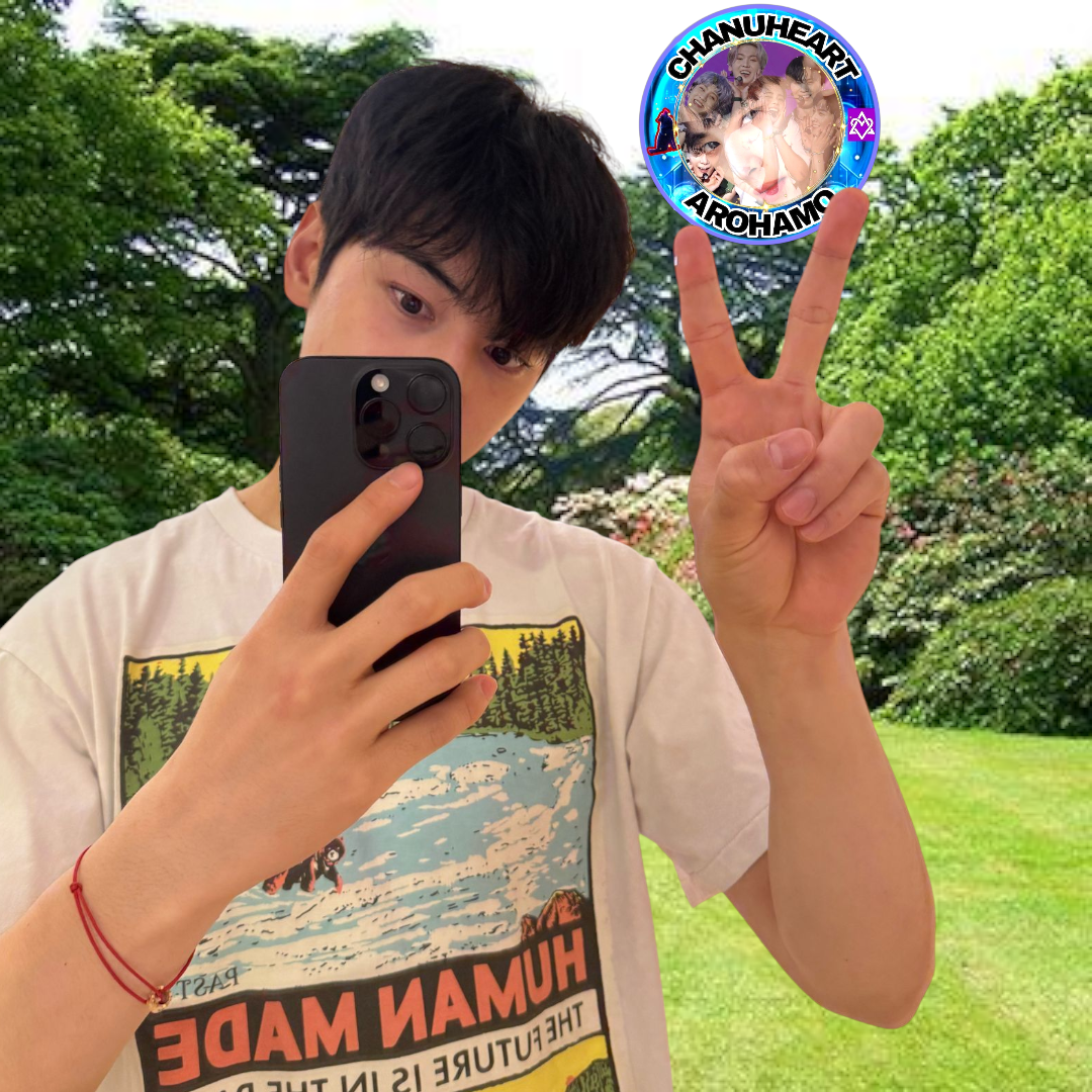 Recent activity shot of Cha Eunwoo