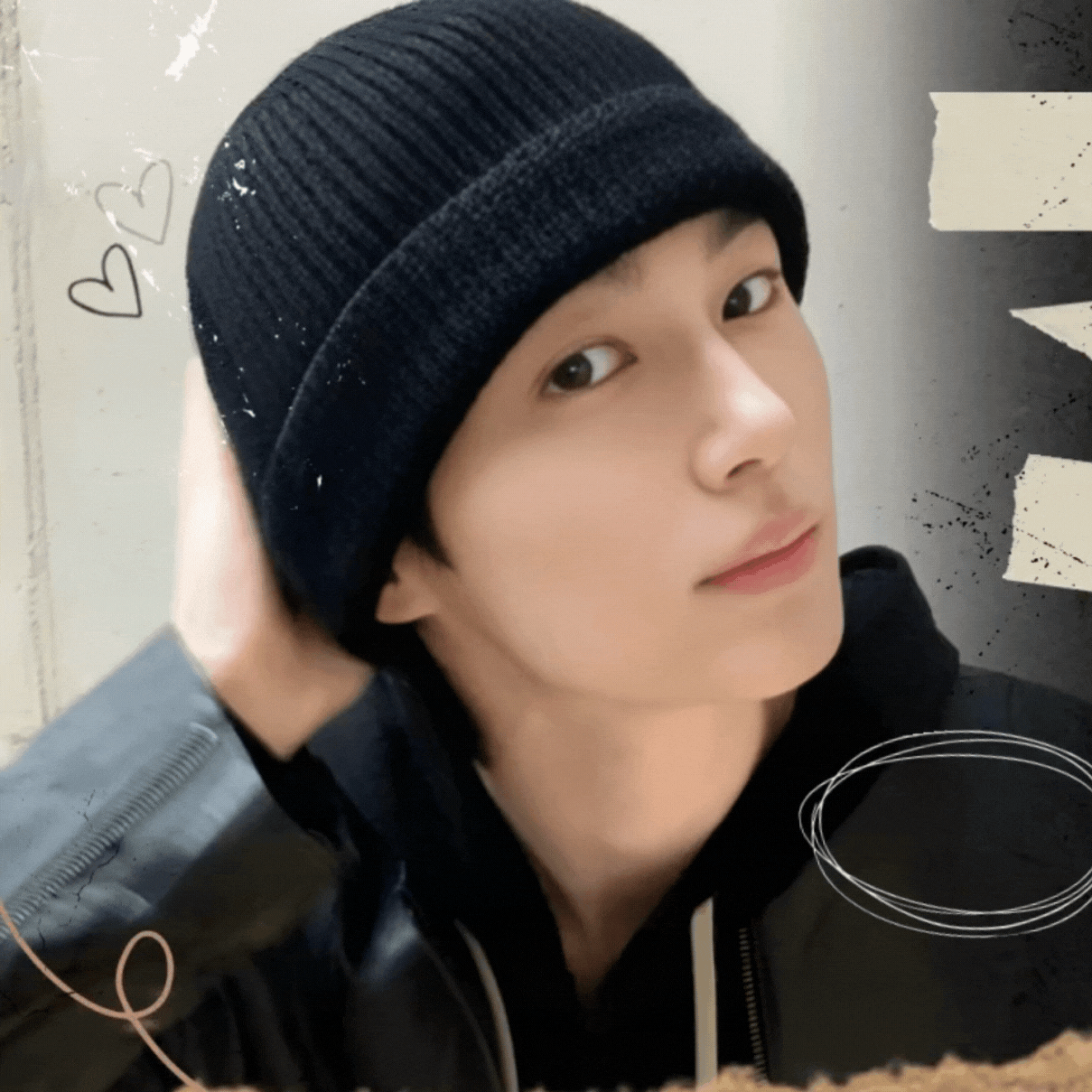 A moment captured by a fan of Byeon Wooseok