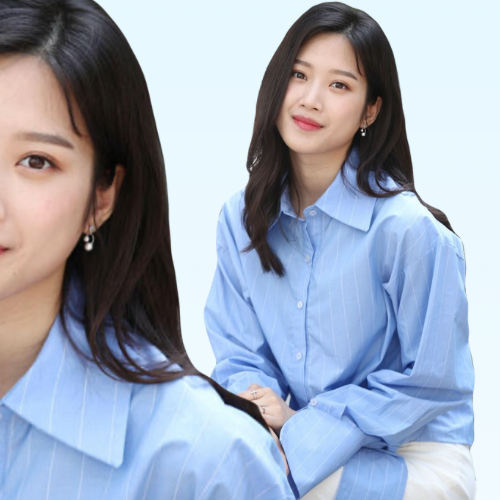 Behind-the-scenes cut of Mun Kayoung