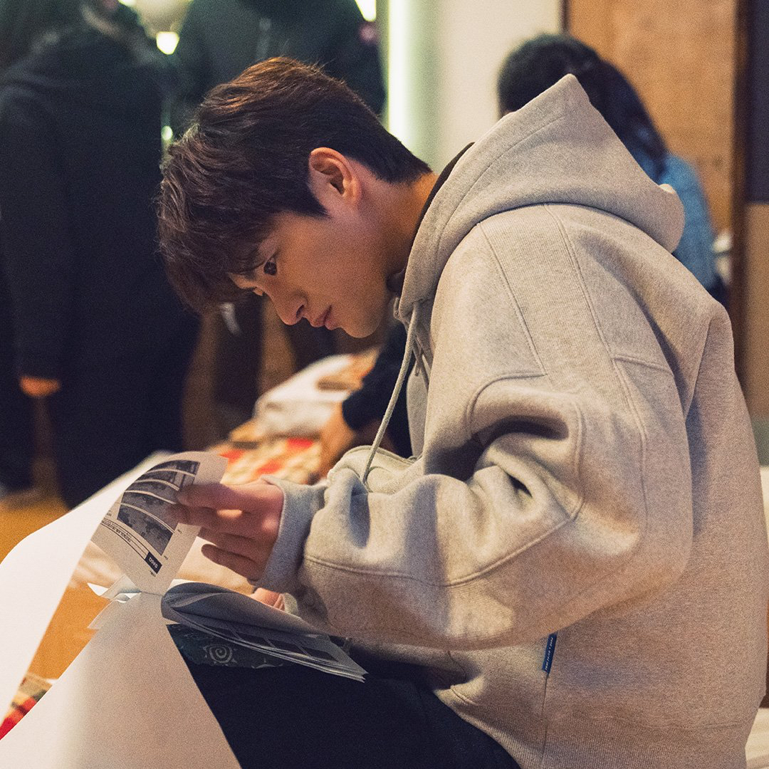 Behind-the-scenes cut of Seo Inguk