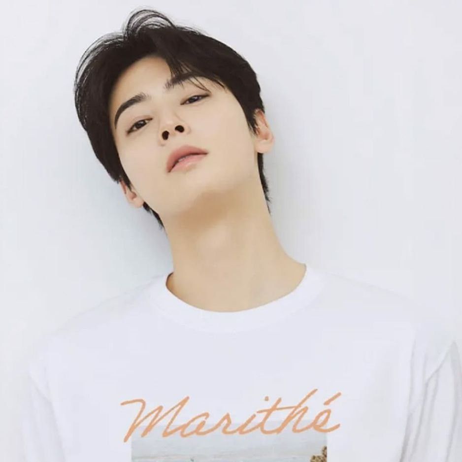 Behind-the-scenes cut of Cha Eunwoo