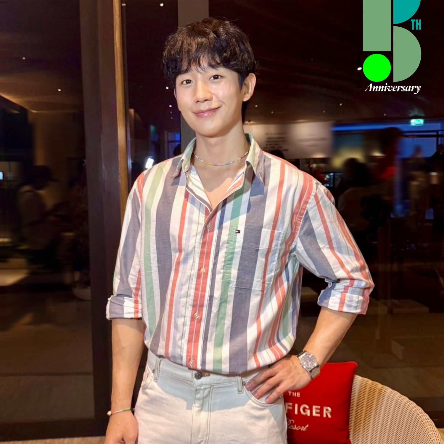 A moment captured by a fan of Jung Haein