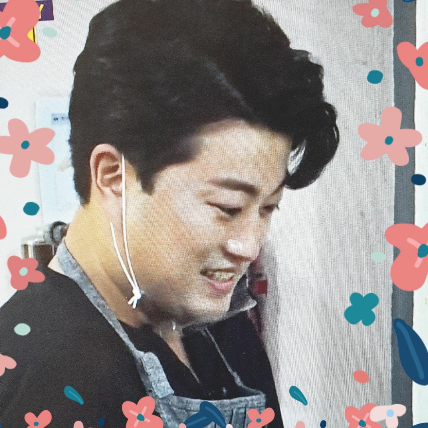 A moment captured by a fan of Kim Hojoong