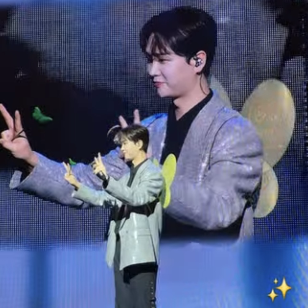 Behind-the-scenes cut of Song Minjun