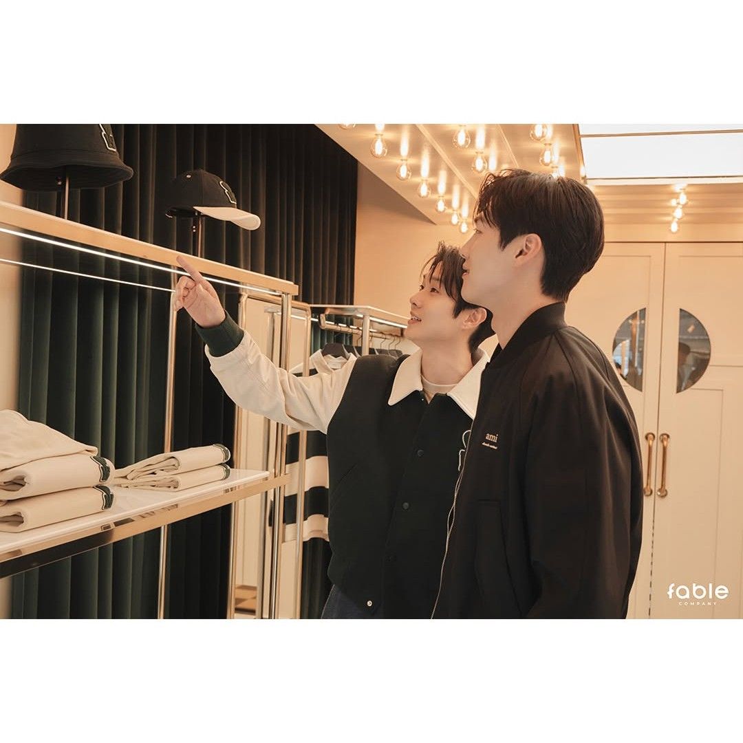 Behind-the-scenes cut of Choi Wooshik