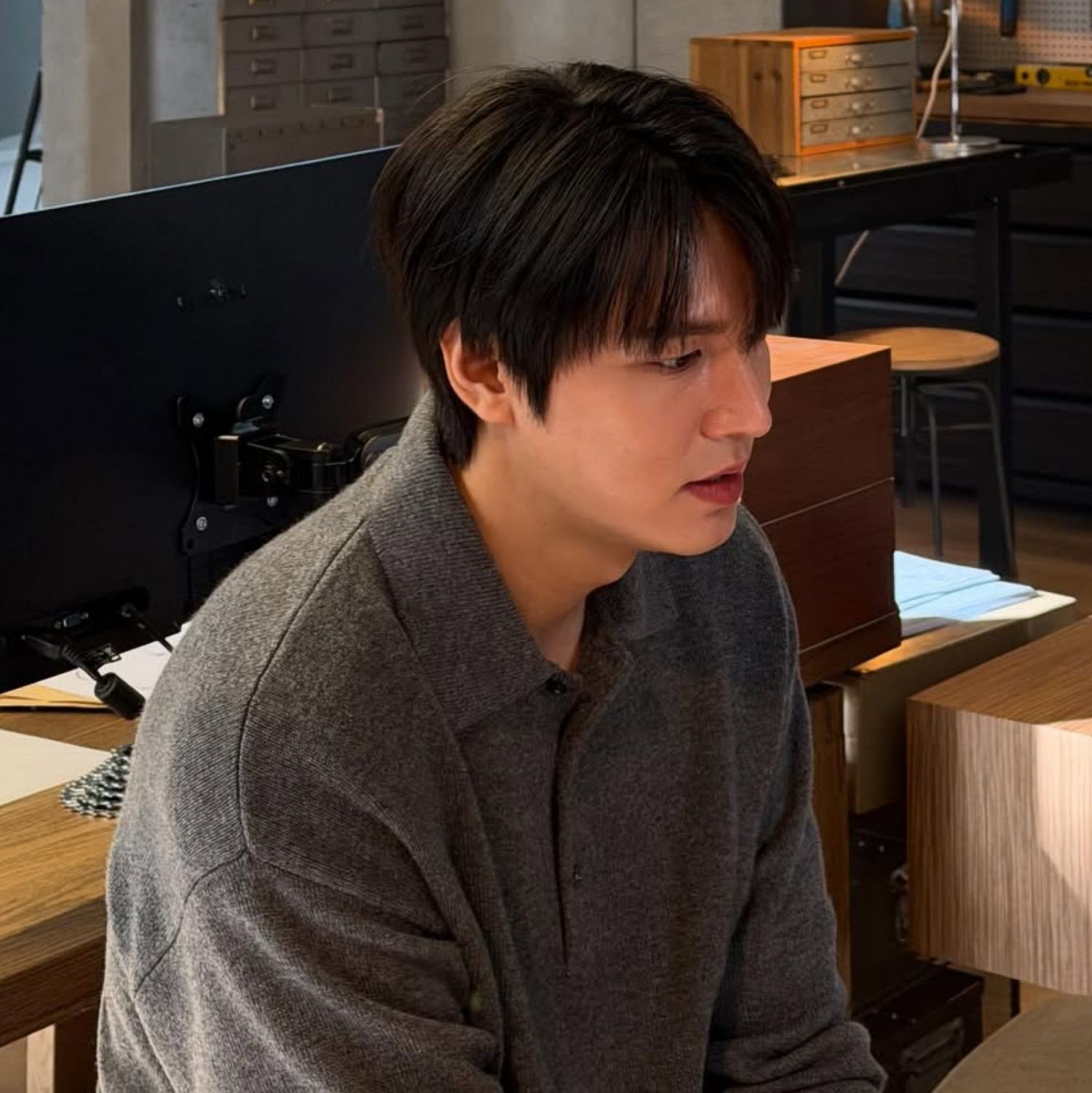 イ・ミンホのビハインドカット