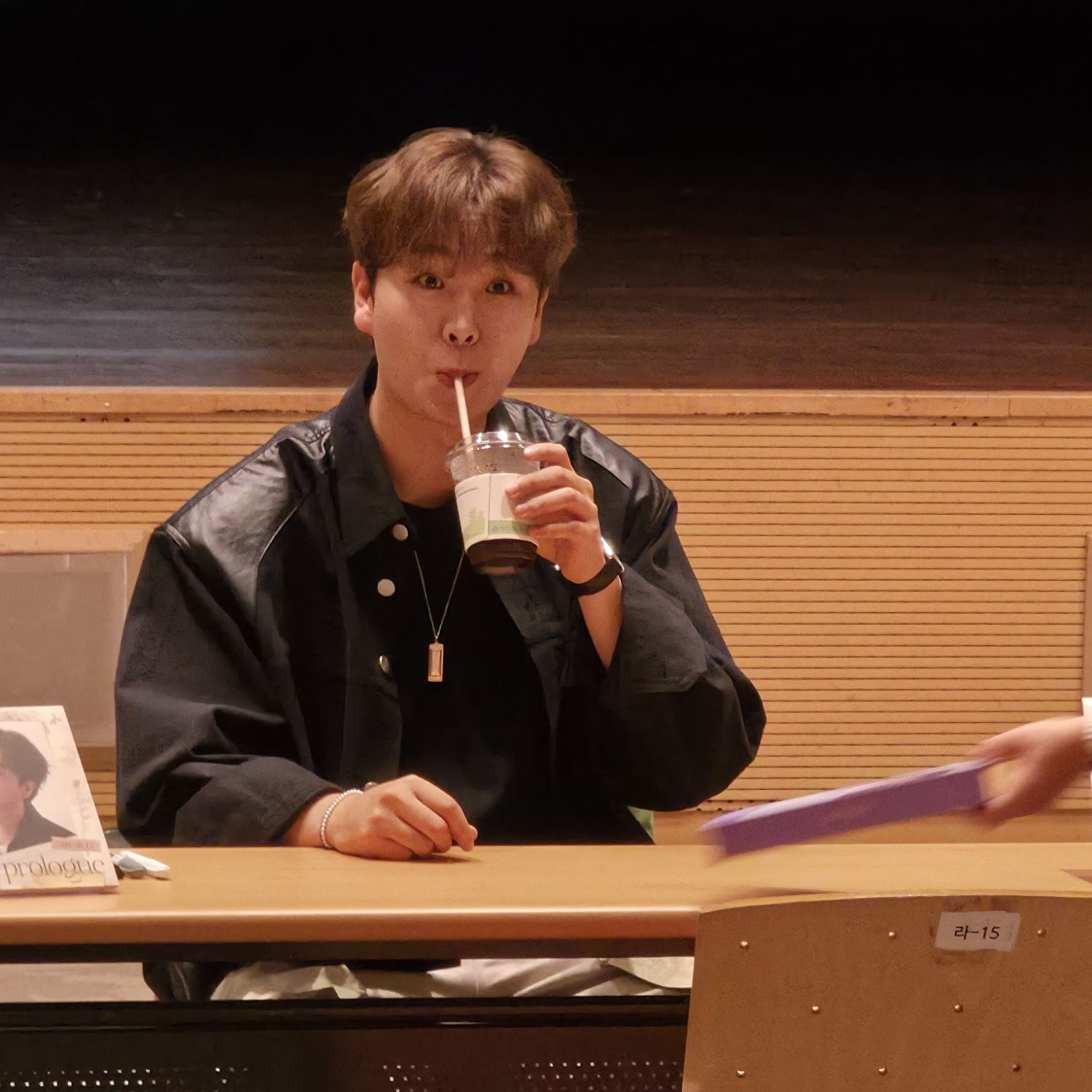 Recent activity shot of Song Minjun
