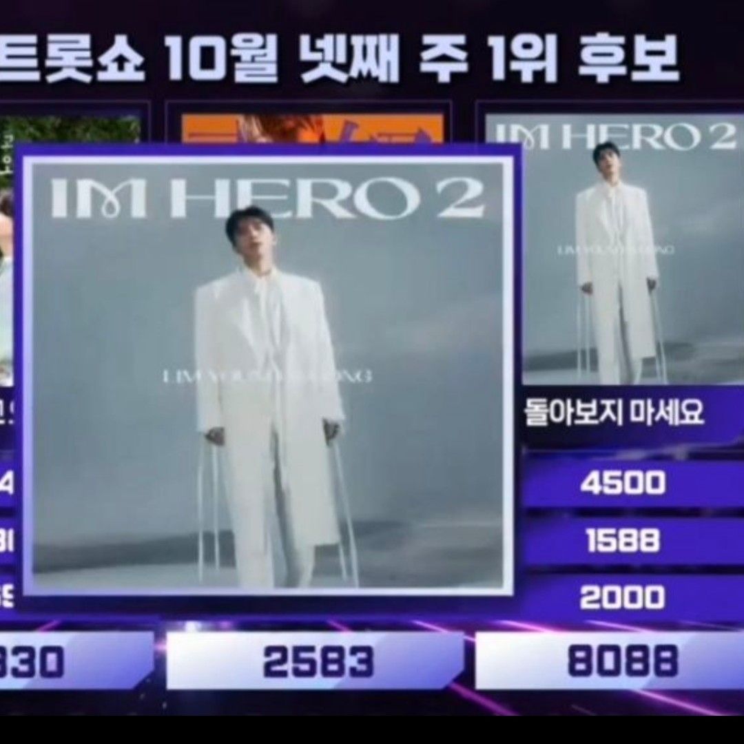 임영웅 팬이 찍은 순간