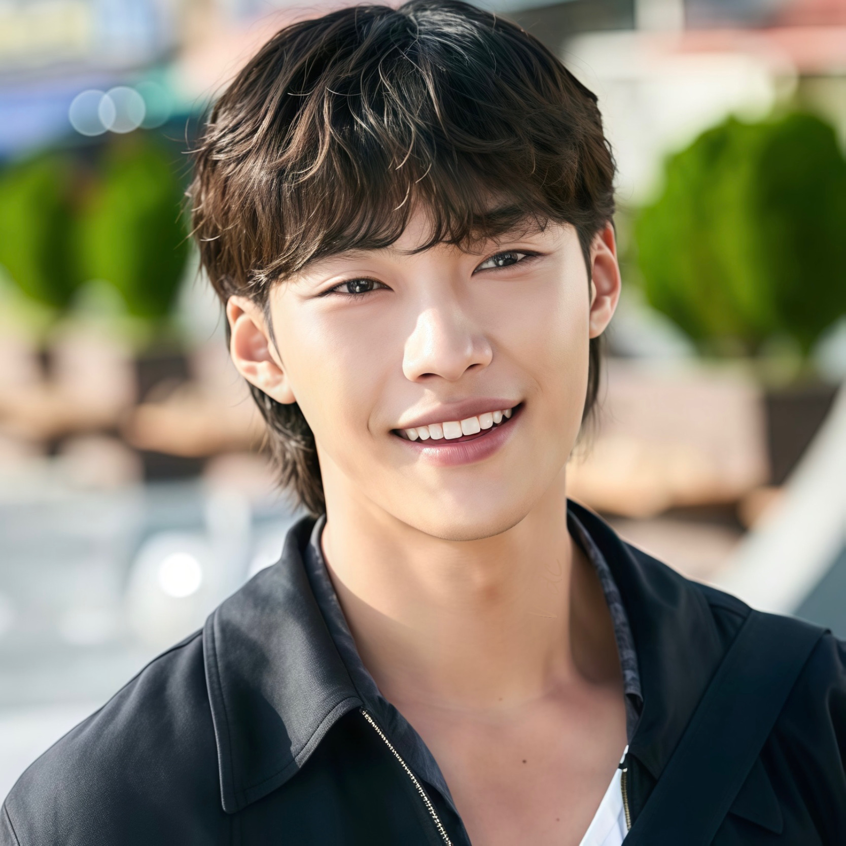 Behind-the-scenes cut of Woo Dohwan