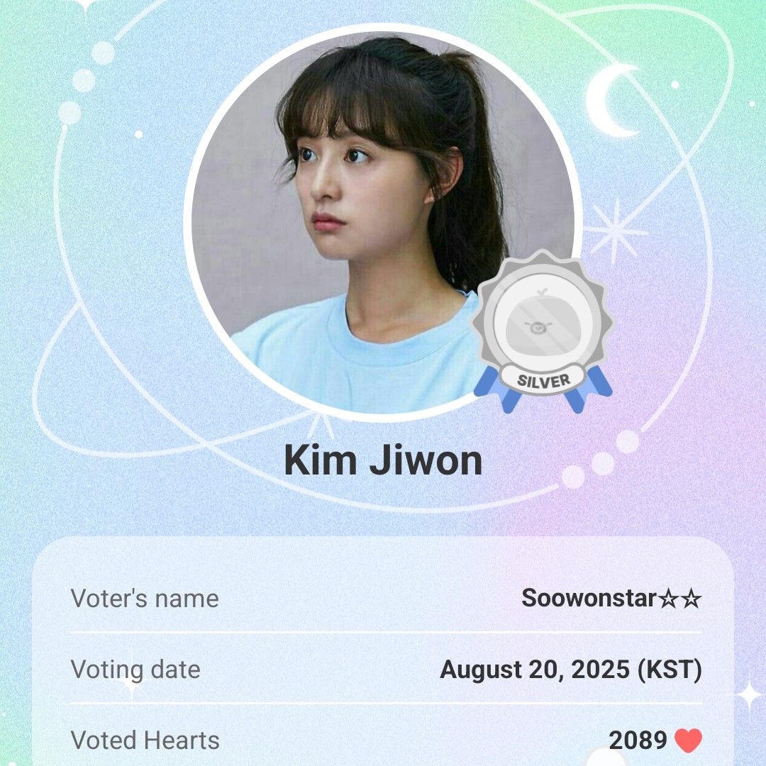 Latest photo of Kim Jiwon