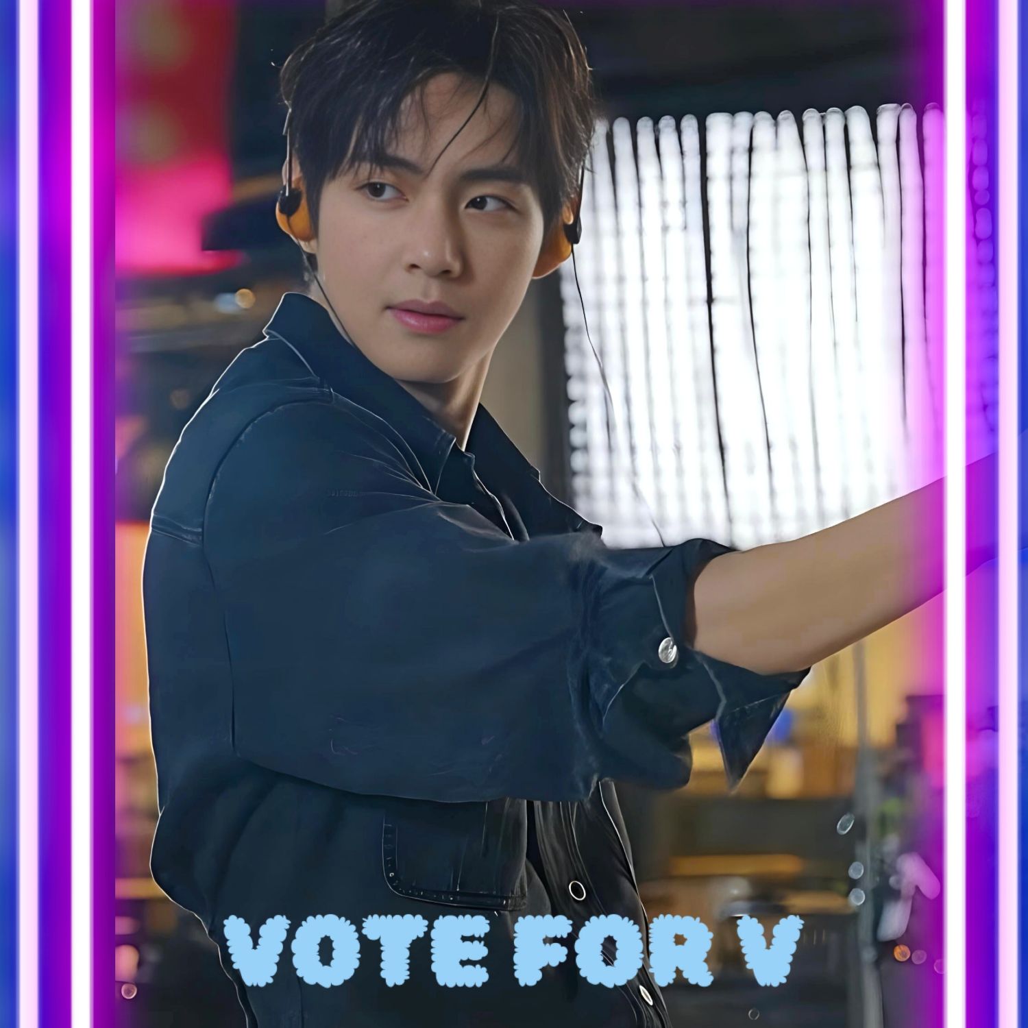 Behind-the-scenes cut of Kim Taehyung (V)