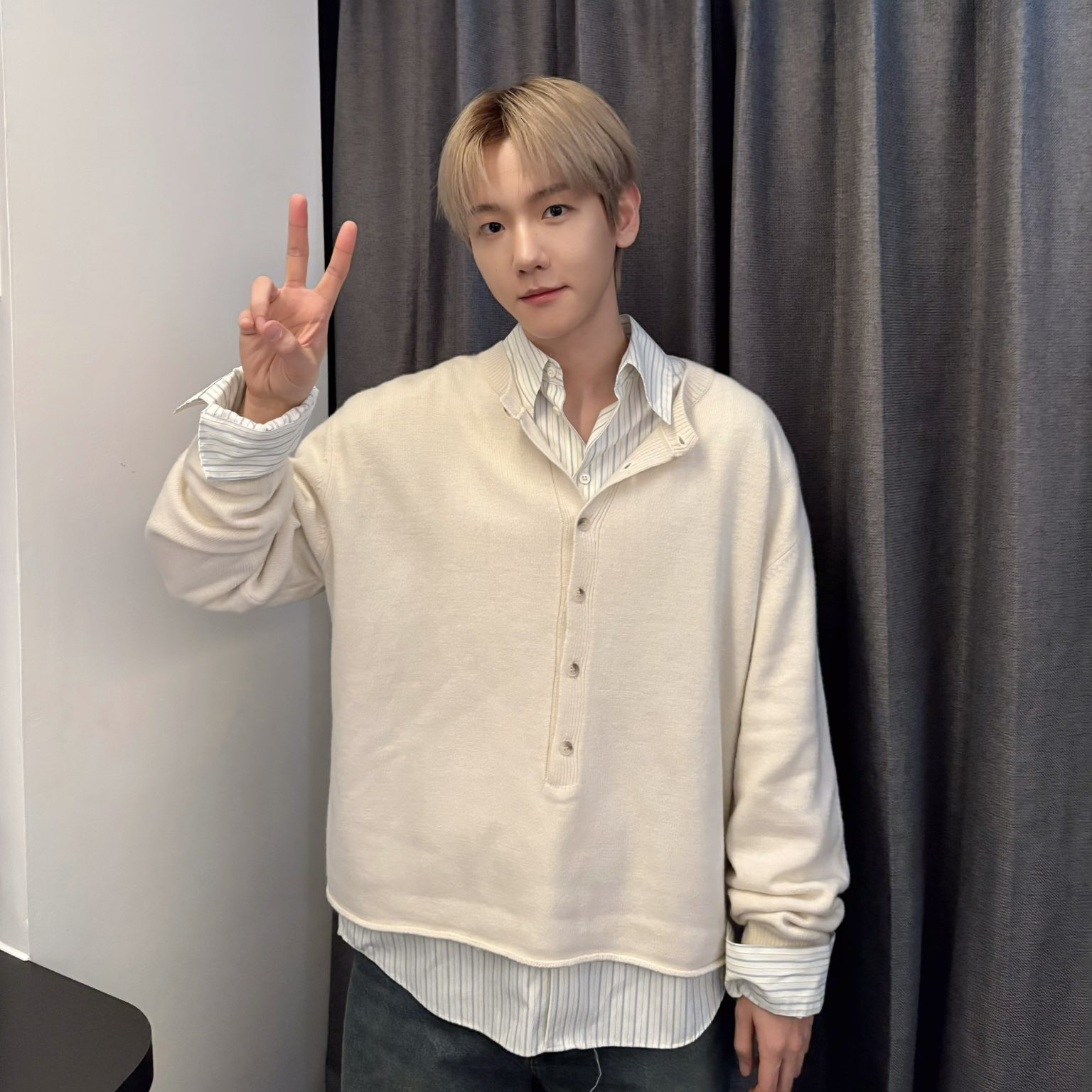 Recent activity shot of Baekhyun