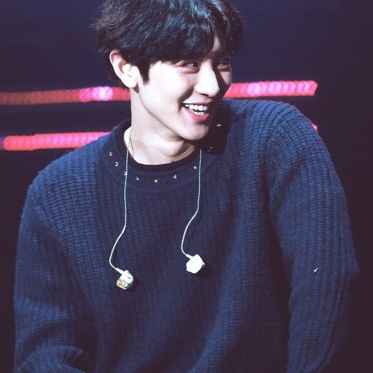 Behind-the-scenes cut of Chanyeol
