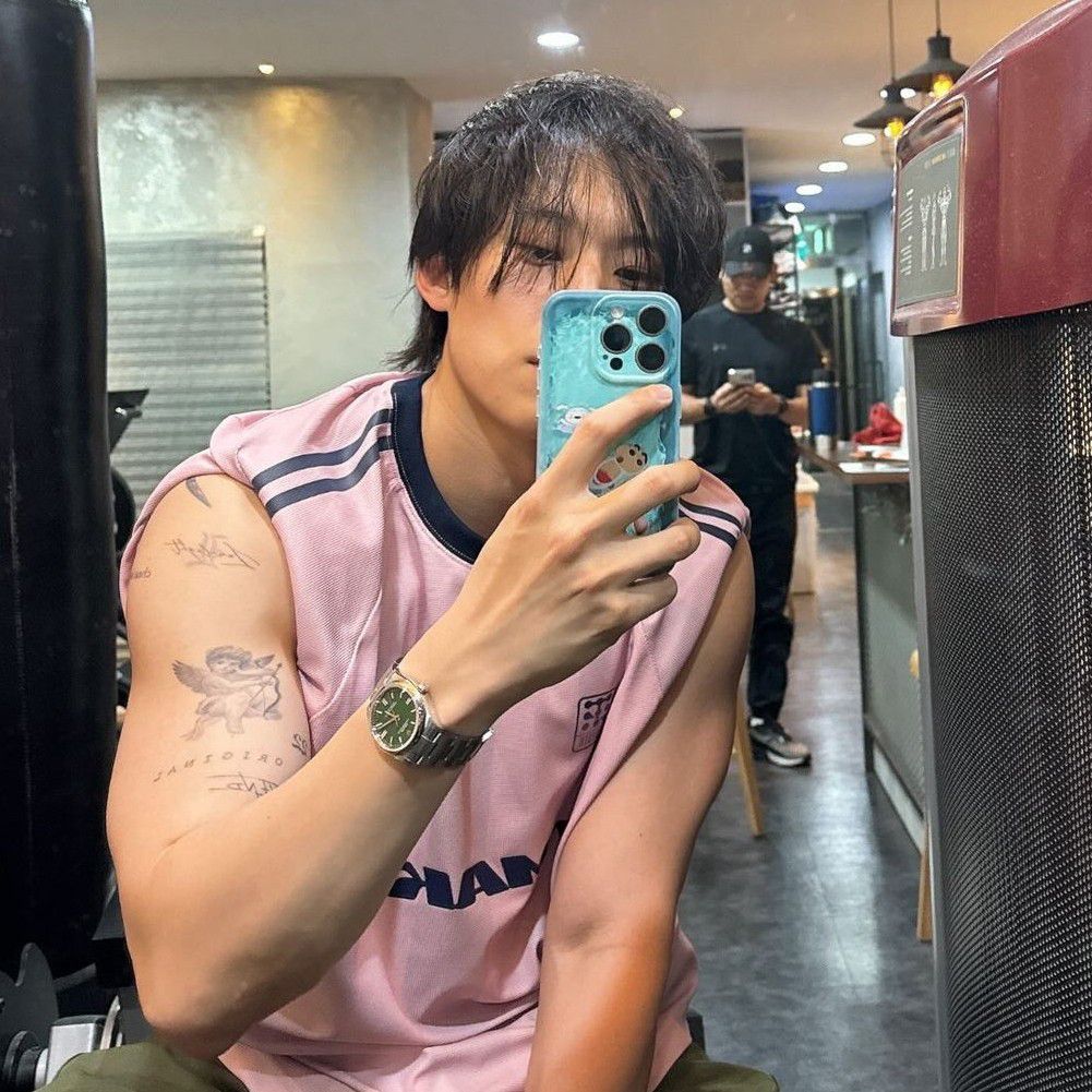 Recent activity shot of Kim Sungcheol