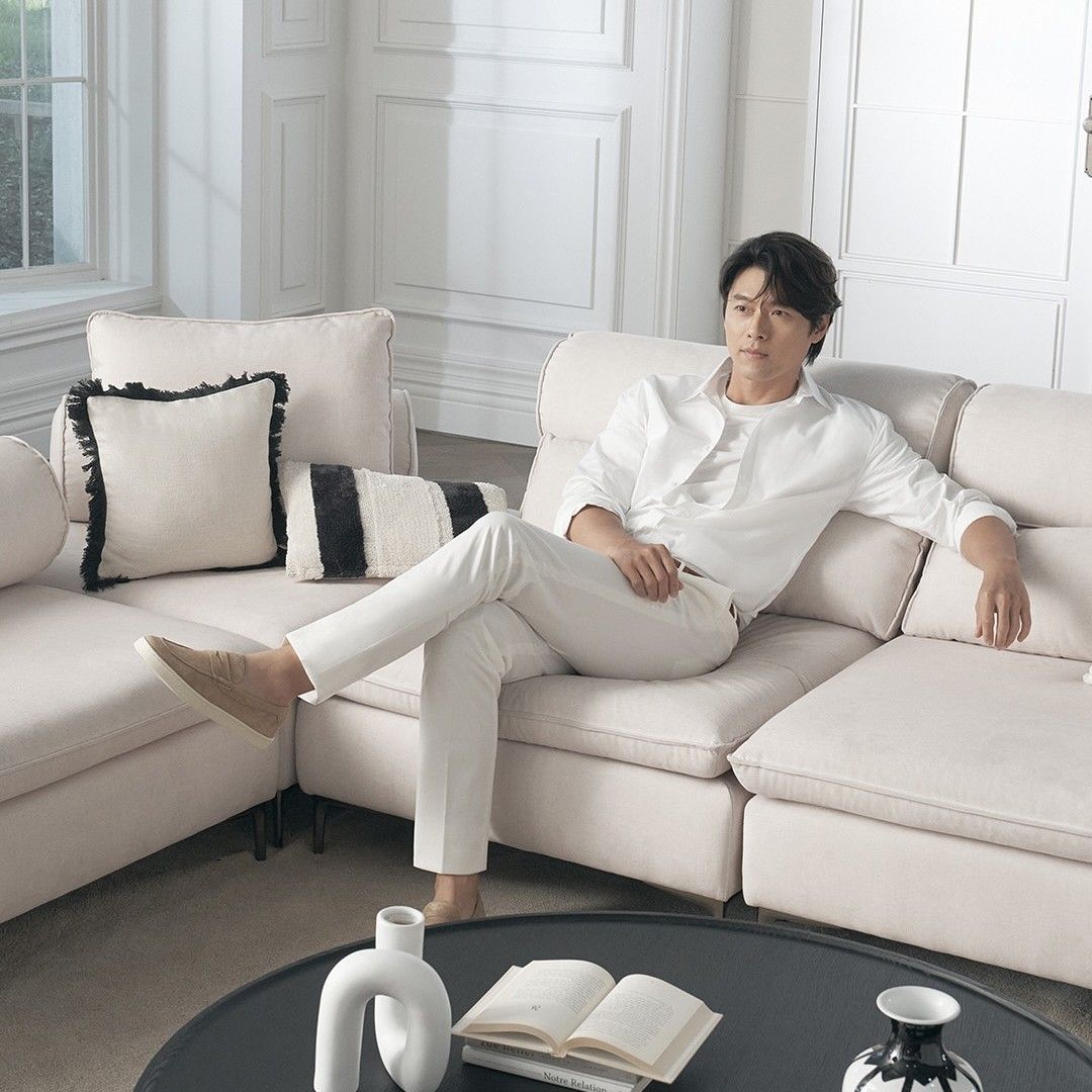 Recent activity shot of Hyun Bin