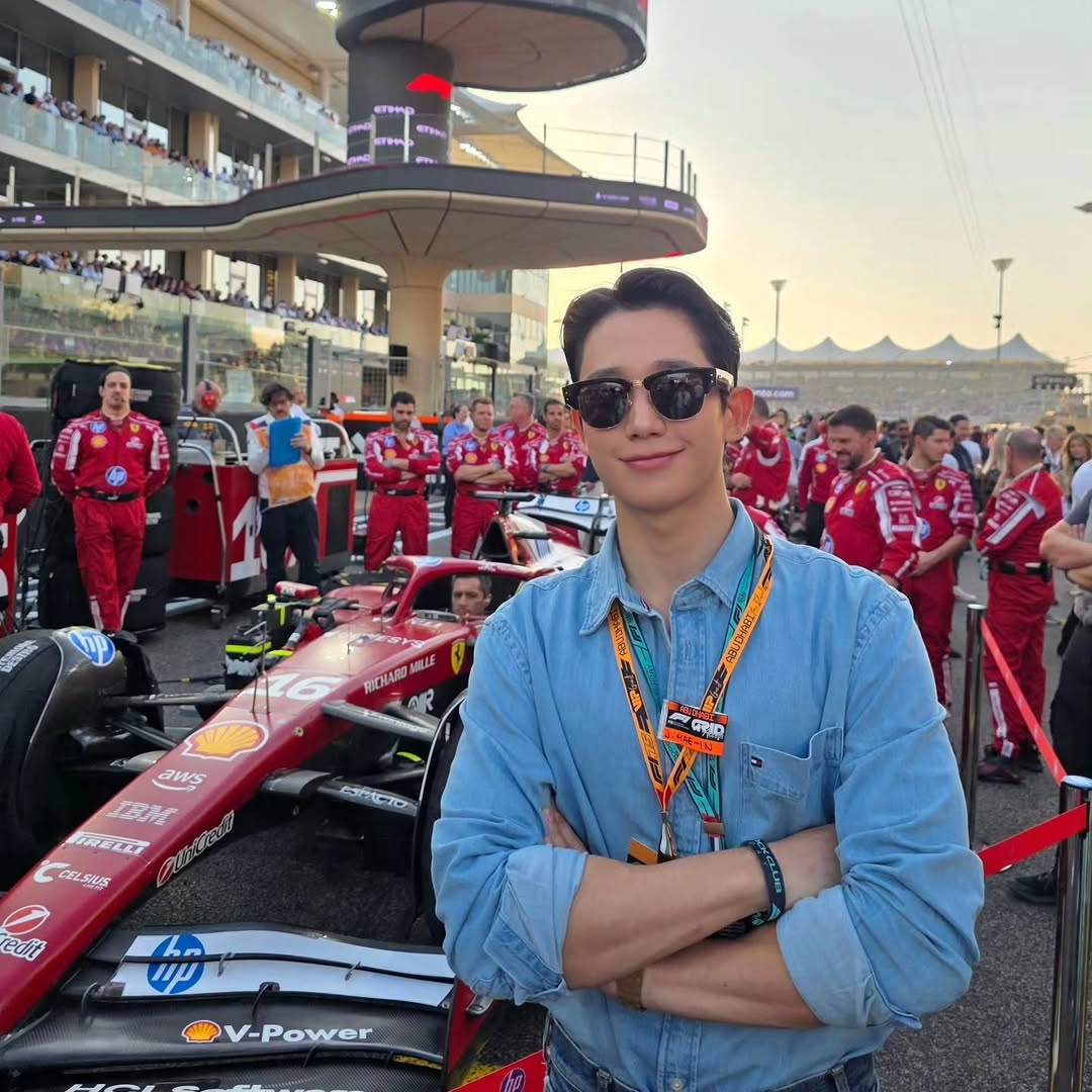 粉絲拍下的丁海寅瞬間