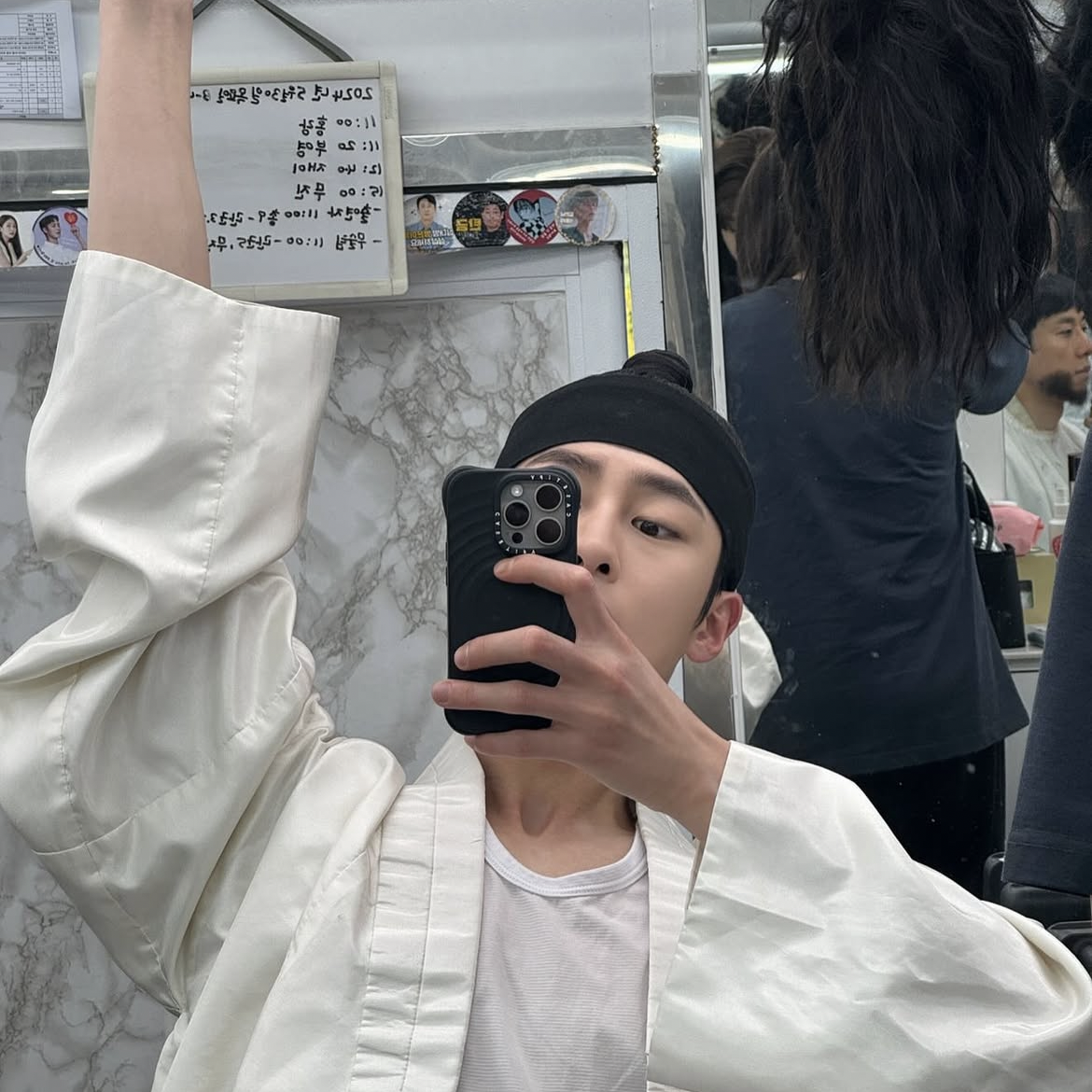 Recent activity shot of Lee Jaewook