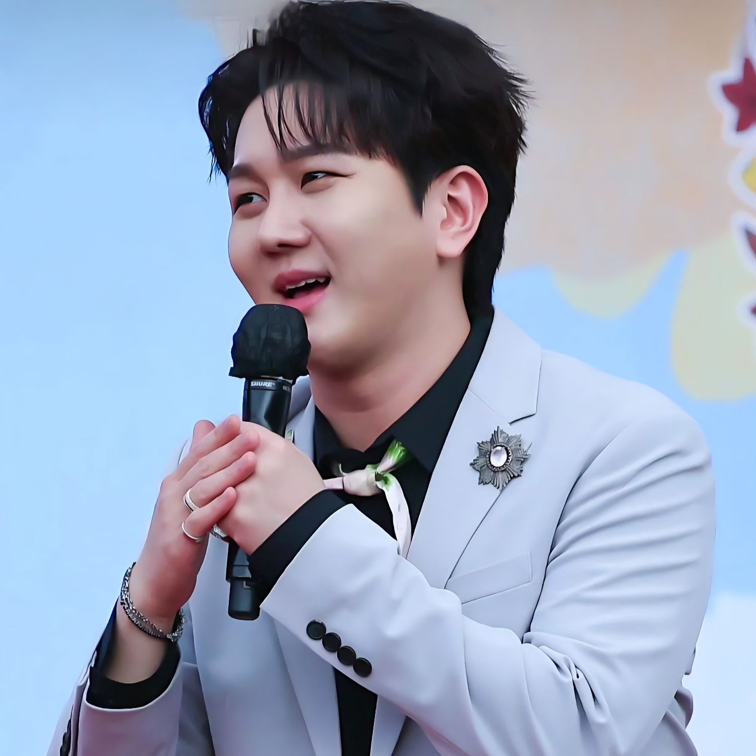 粉絲拍下的金秀瓚瞬間